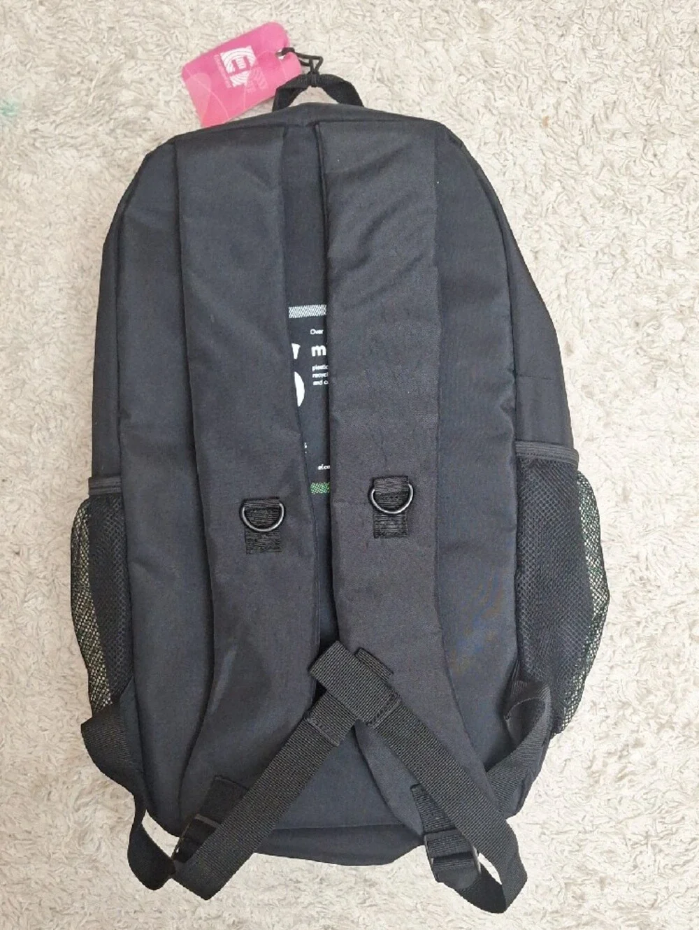Education First Black Backpack- Men
